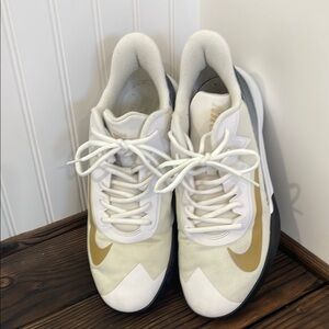 Nike Precision 4 'White Metallic Gold' CZ8780-100